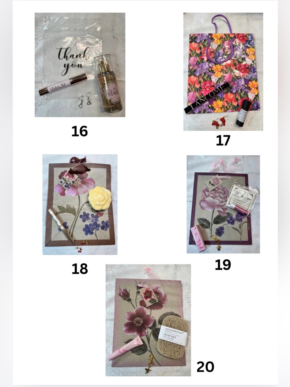 Gift Bag Bundles - Lovely Lip Products, Earrings/Charm, Self-Care Fun-Tastic! - Picture 5 of 8
